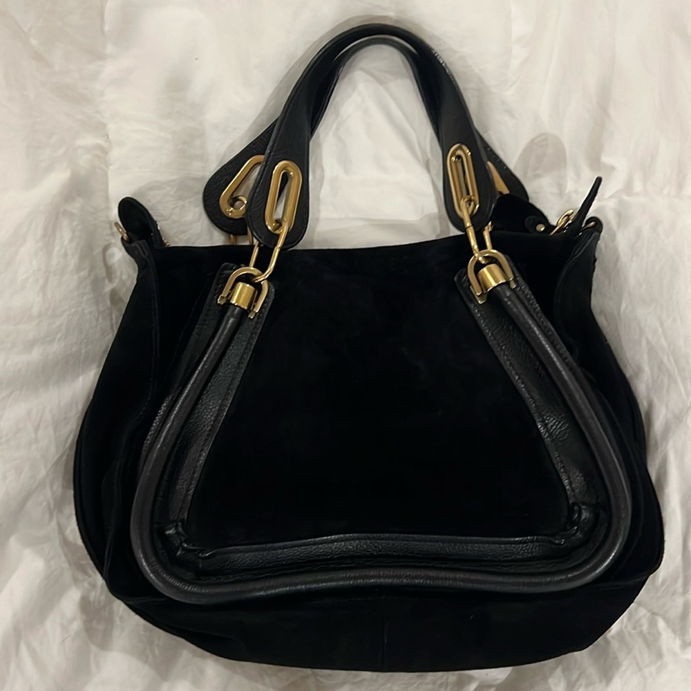 Chloe Paraty suede bag in Black - EXCELLENT condition!